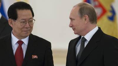 Vladimir Putin backs deeper ties with North Korea after meeting Kim envoy