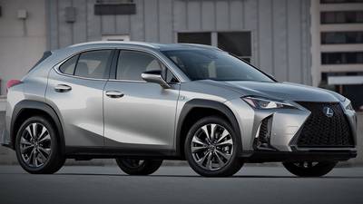 18: Lexus UX – The stylish option in the small crossover segment