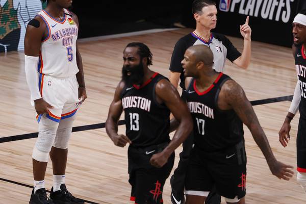 James Harden and Russell Westbrook come back to haunt Oklahoma