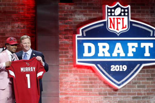 NFL draft: Kyler Murray snapped up by Cardinals in first pick