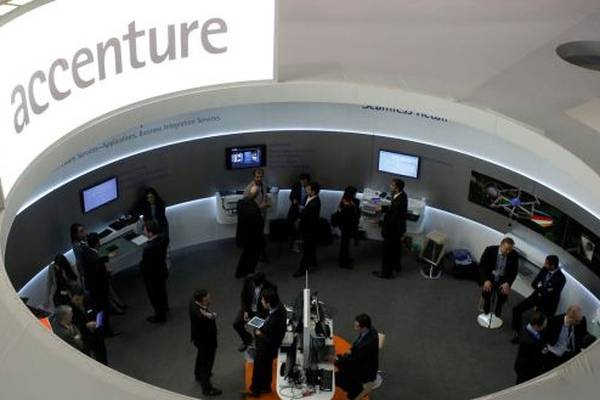 Accenture’s  net income up on demand for digital, cloud services