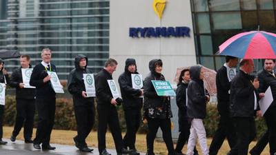 Ryanair warns of further Irish job cuts if strikes continue