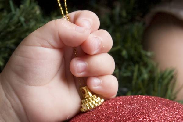 How do I protect my Christmas tree from my one-year-old? And vice-versa?