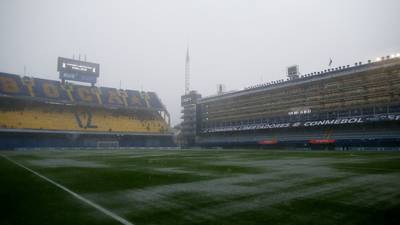 First leg of final of Copa Libertadores postponed due to rain