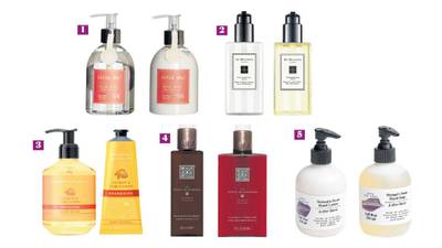 Five of the best handwash and lotion duos