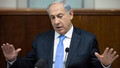 Israel’s PM warns nuclear Iran set to derail Palestinian agreement