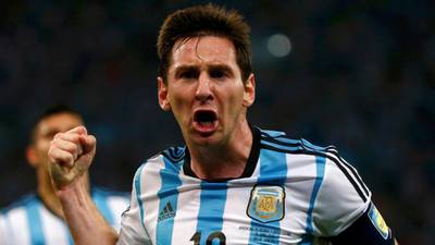 Untidy stuff all round but Messi rescues Argentina