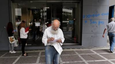 Greek youth unemployment rate hits 64%