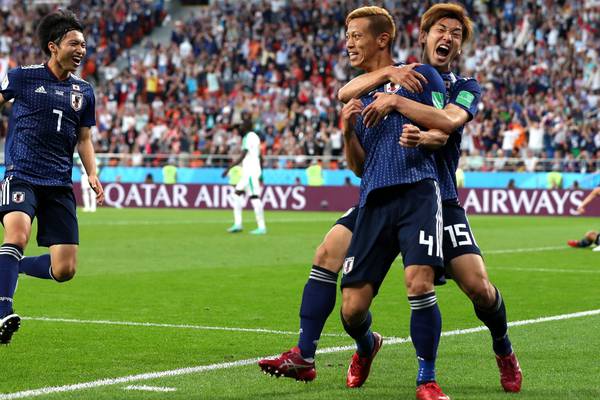 Super sub Keisuke Honda salvages draw for Japan against Senegal