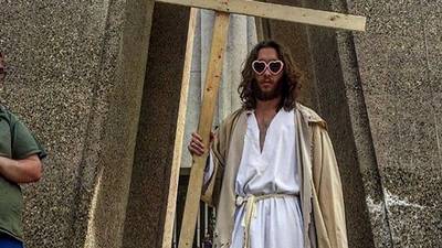 ‘Philly Jesus’ arrested after blocking store aisle with cross
