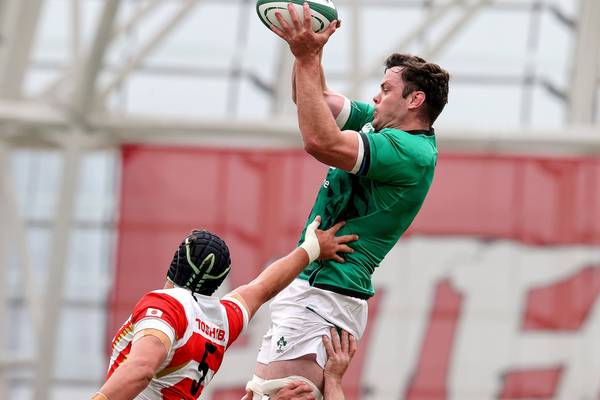 James Ryan says Ireland can learn a lot from win over Japan
