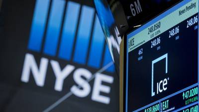 NYSE owner ICE’s profit jumps 12.4% on higher data revenue