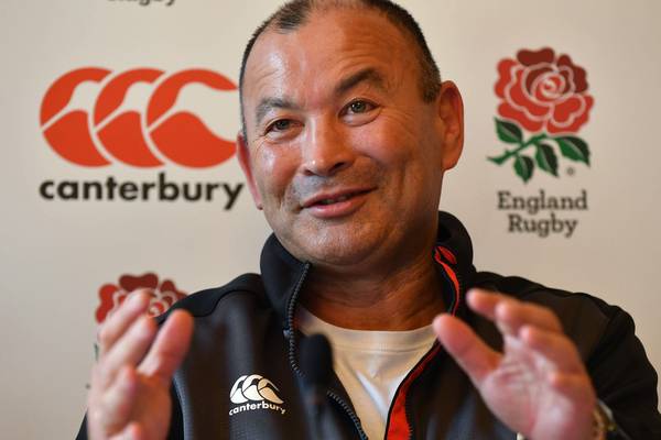 Eddie Jones looking for the appropriate response from England