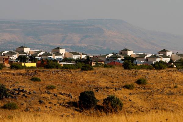 Trump says US should recognise Golan Heights as Israeli territory