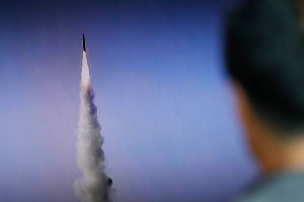 North Korea launches salvo of anti-ship missiles