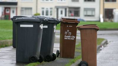 Houses on 90 Dublin streets require wheelie bins from July