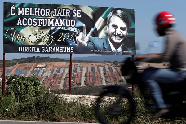 Fake news again sours Brazilian politics as election looms