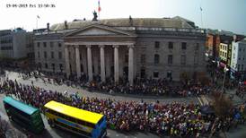 Climate protesters claim ‘new rebellion’ under way in Ireland