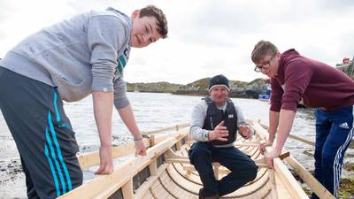 Inishbofin team launches currach funded by Coca-Cola