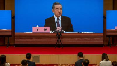 China’s friendship with Russia is ‘iron clad’, says Chinese foreign minister