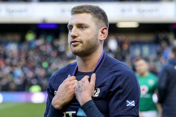 Finn Russell ruled out of Scotland’s trip to Paris