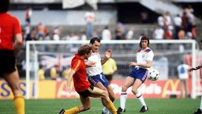 Euro Moments: Ray Wilkins produces moment of magic as English fans riot