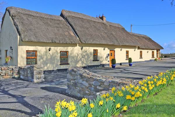 Extended farmhouse on 2.5 acres by a Limerick lakeside for €500,000