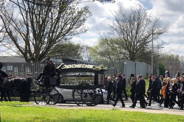 Finglas priest has seen ‘too many murders’, funeral of shooting victim hears