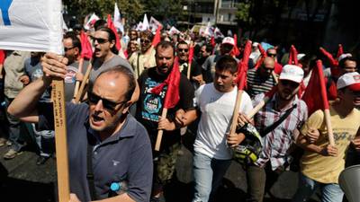 Greece hit by 24-hour  general strike