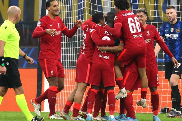 Liverpool take commanding first-leg lead over Inter Milan