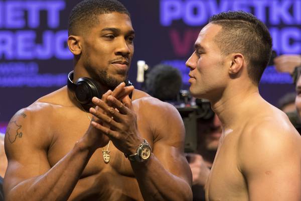 Joshua and Parker will see plenty of thinking - and bruising