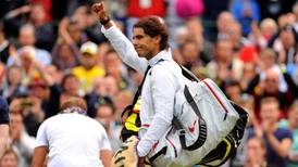 Nadal departs Wimbledon in first round