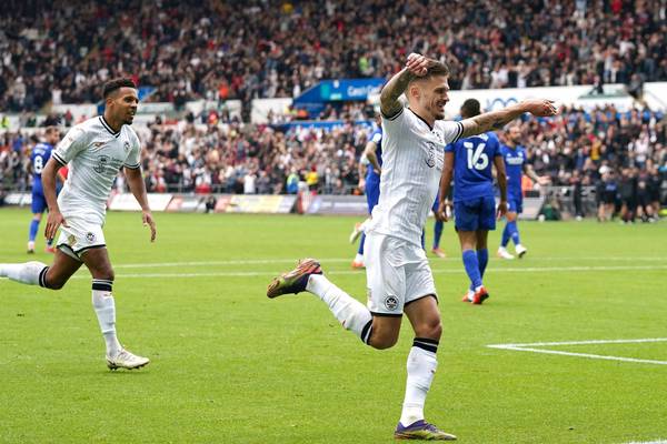 Swansea blitz Cardiff to heap even more pressure on Mick McCarthy