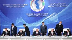 Landmark Caspian Sea oil and gas agreement signed by five nations