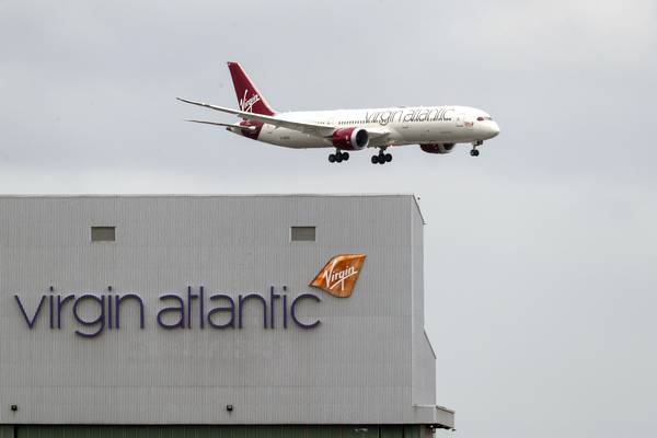 Virgin Atlantic jet takes off for maiden transatlantic flight on low-carbon fuel