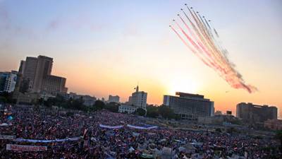 Egypt’s political groups in deadlock as army says it will protect peaceful protests