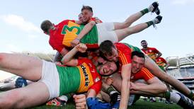 Joy for Carlow as Antrim routed in Croke Park