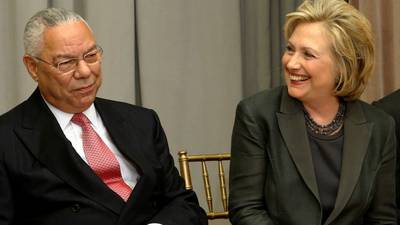 Hillary Clinton ‘greedy’, Donald Trump ‘a national disgrace’,  says Colin Powell