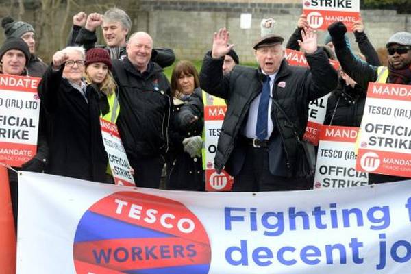 Tesco staff in seven more stores vote against strike action