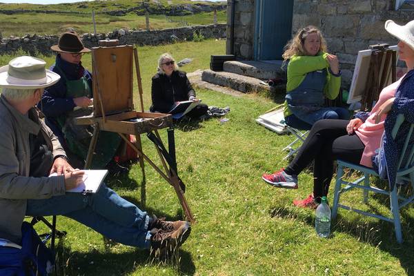 Bringing artists back to the island of Inishlacken