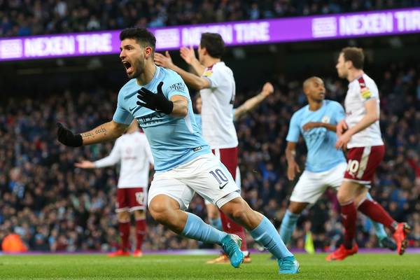 Manchester City come from behind to put four past Burnley