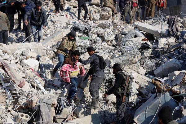 Turkey and Syria earthquake in pictures: Rescue efforts continue in freezing conditions