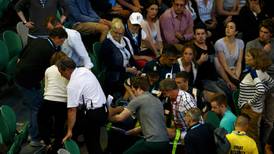 Andy Murray’s father-in-law Nigel Sears collapses in stands