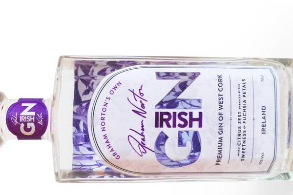 Graham Norton has launched a new gin made with Irish grain