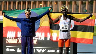 Cheptegei and Gidey demolish world records in controversial spikes