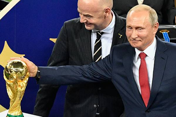 Russian federation says Putin backs 2027 Rugby World Cup bid