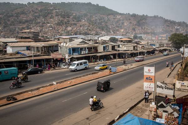 As Sierra Leone turns 60, its army of bike riders call for end to police corruption