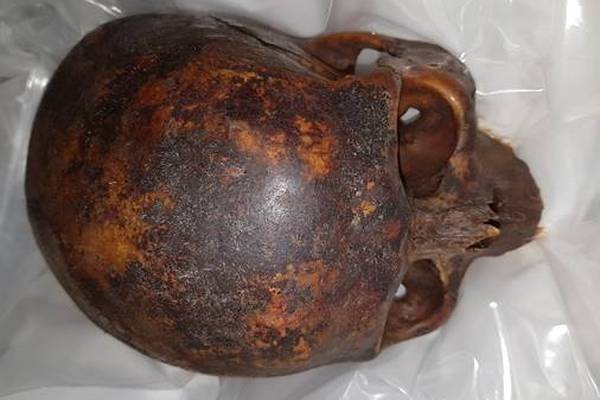 Gardaí find head of 800-year-old ‘Crusader’ stolen from Dublin church