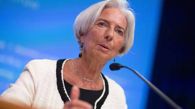 IMF chief says economic growth to remain uneven