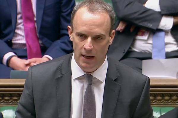 Future relationship will ‘provide lasting answer’ to NI issue – Raab